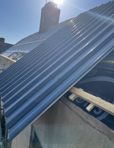 Zinguerie toiture bac acier