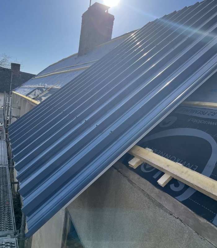 Zinguerie toiture bac acier